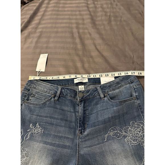 NWT Lane Bryant Embellished Super Stretch Skinny Jeans 16 - Picture 14 of 16